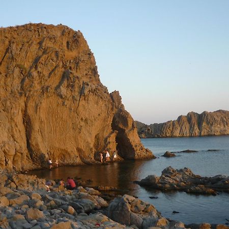 Galini Hotel Skala Eresou Bagian luar foto