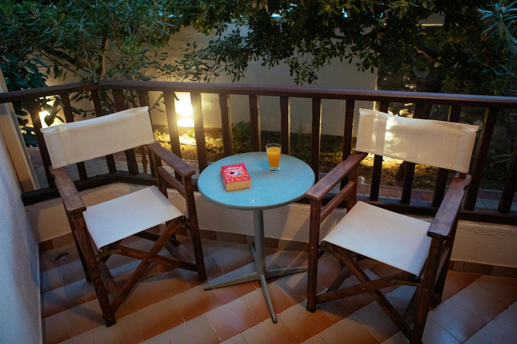 Galini Hotel Skala Eresou Bagian luar foto
