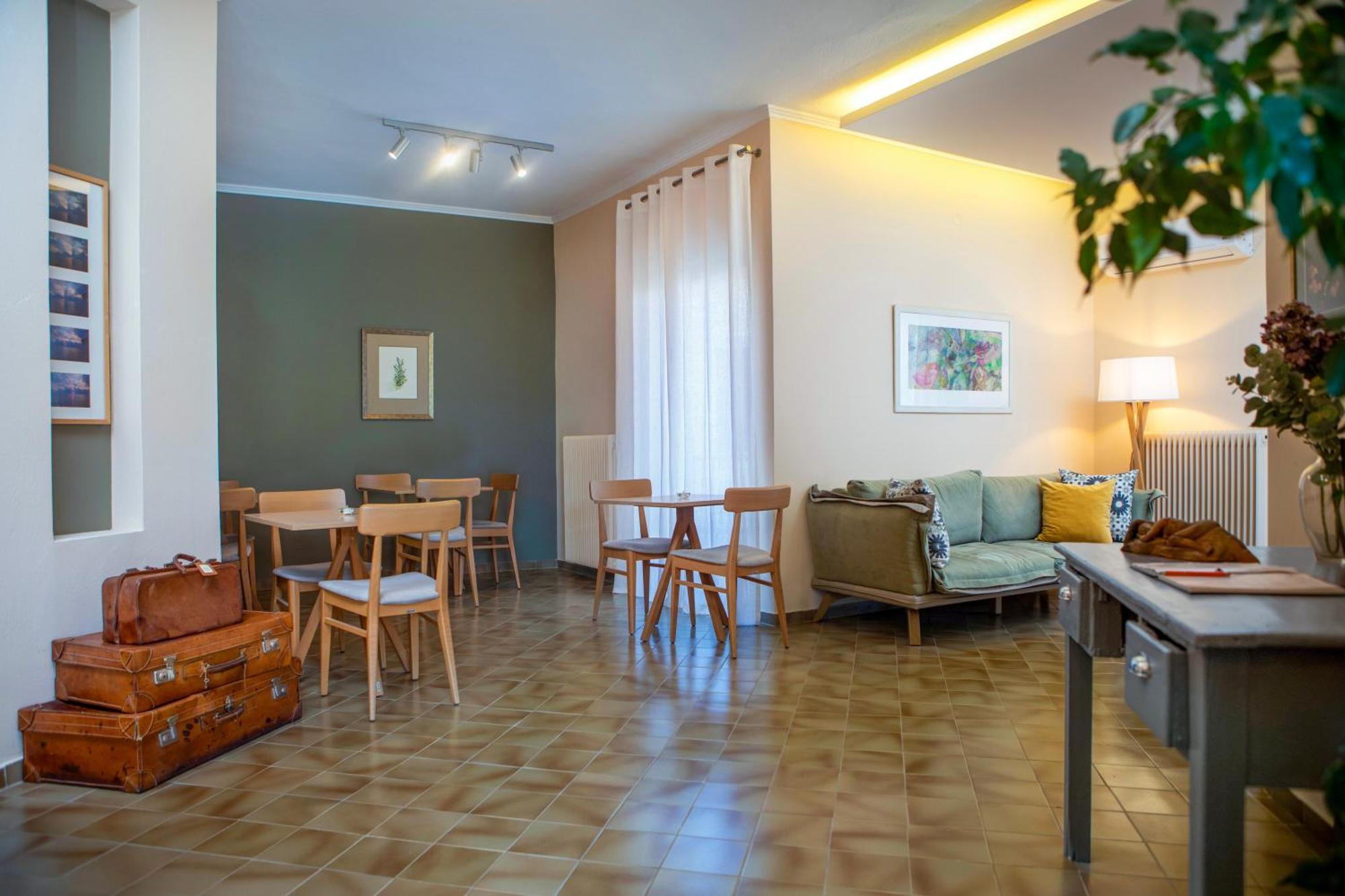 Galini Hotel Skala Eresou Bagian luar foto