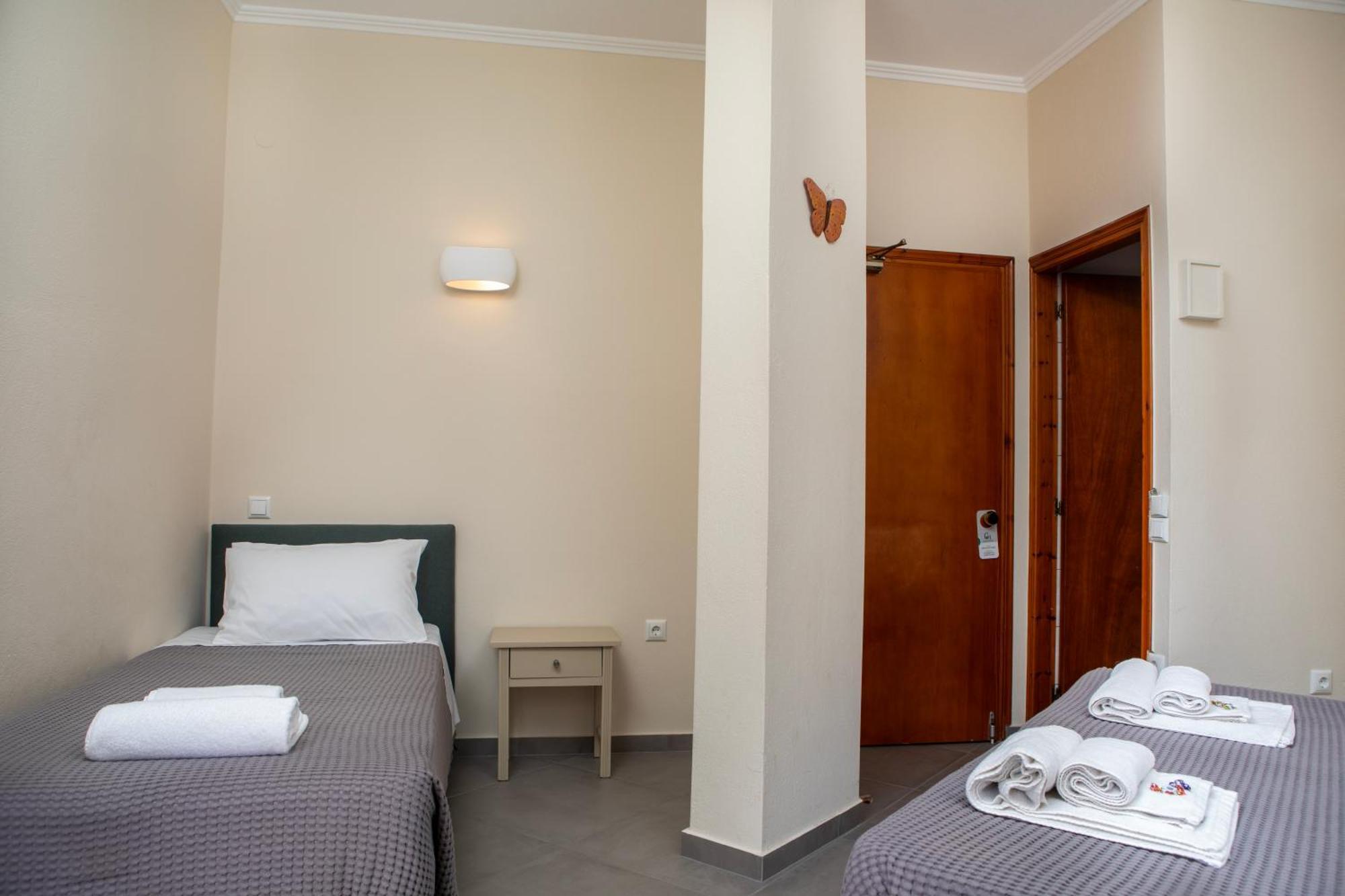 Galini Hotel Skala Eresou Bagian luar foto