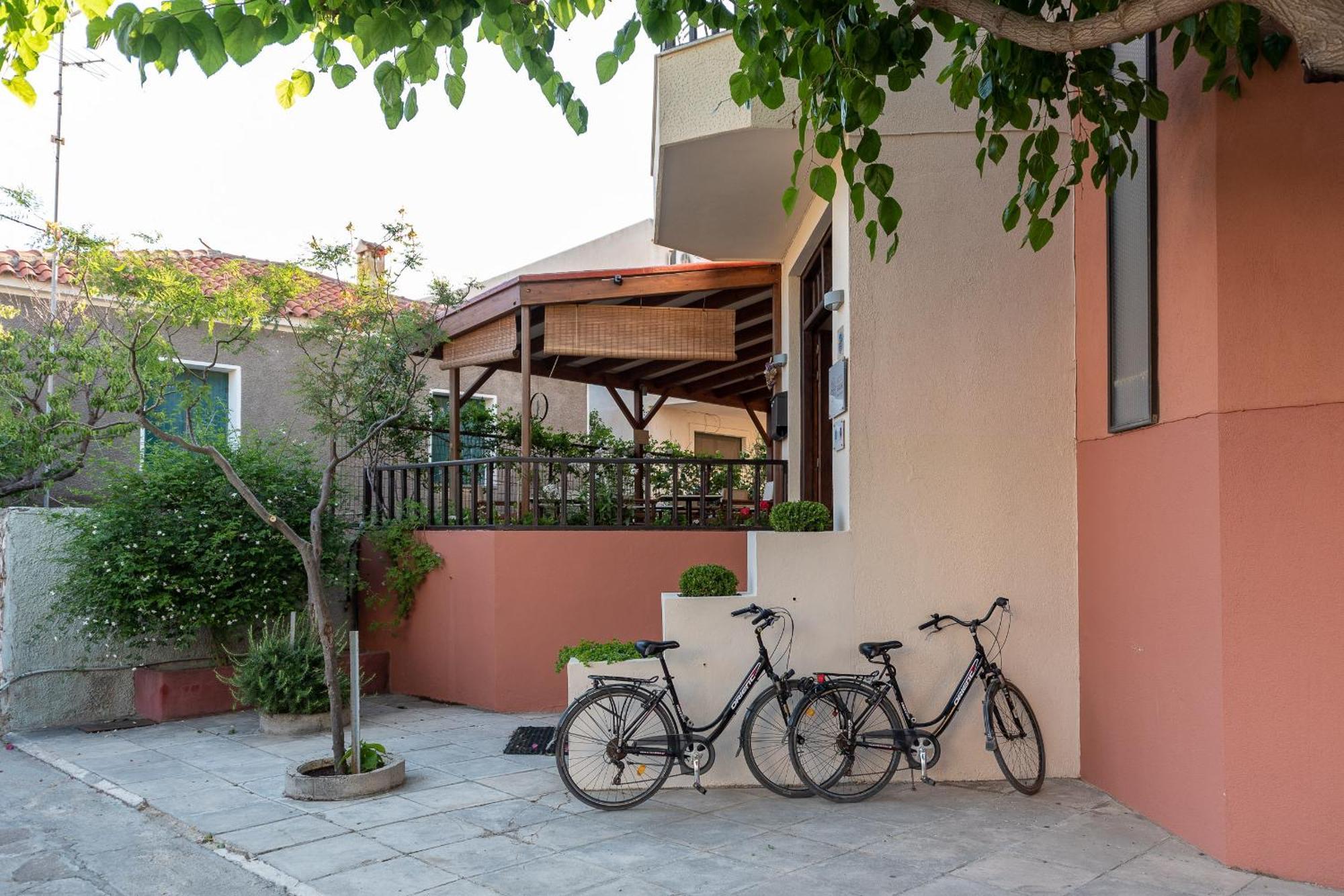 Galini Hotel Skala Eresou Bagian luar foto
