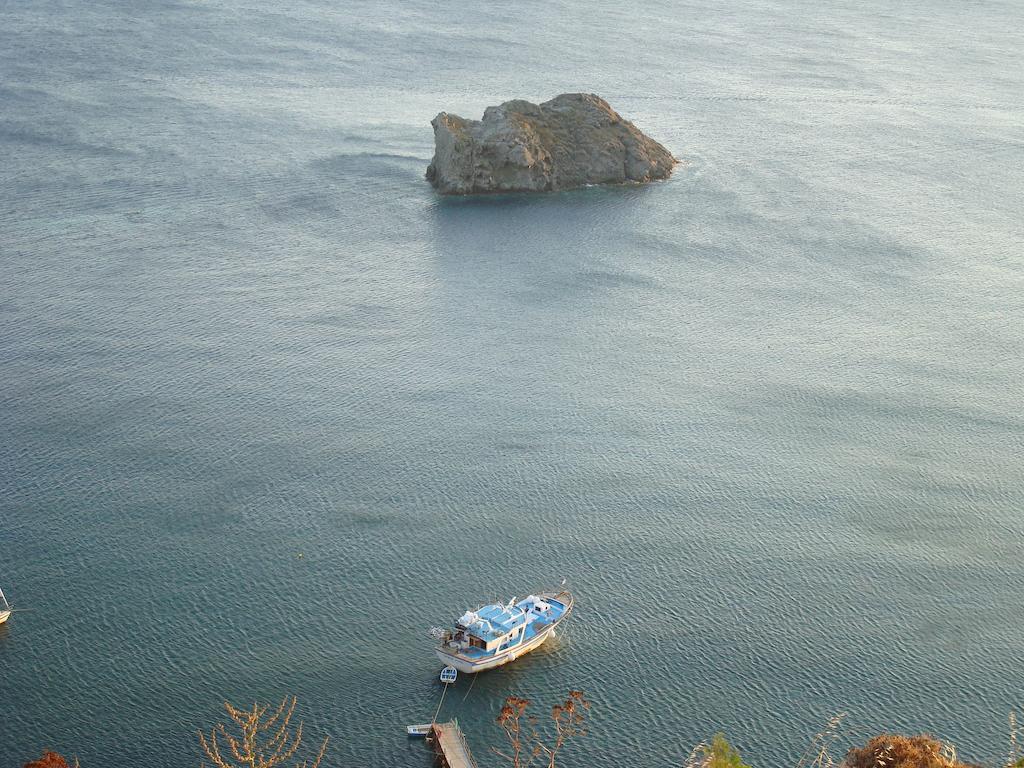 Galini Hotel Skala Eresou Bagian luar foto
