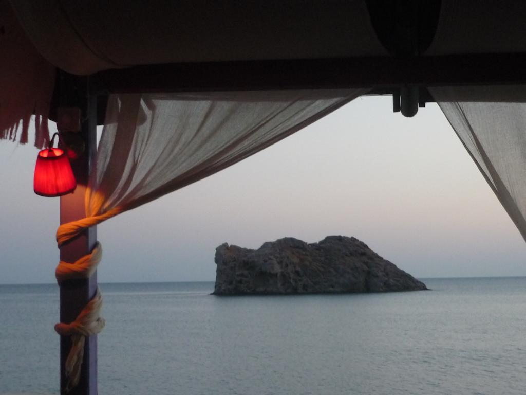 Galini Hotel Skala Eresou Bagian luar foto