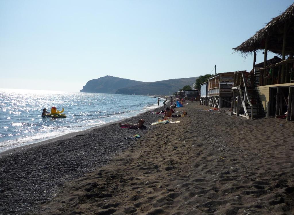 Galini Hotel Skala Eresou Bagian luar foto